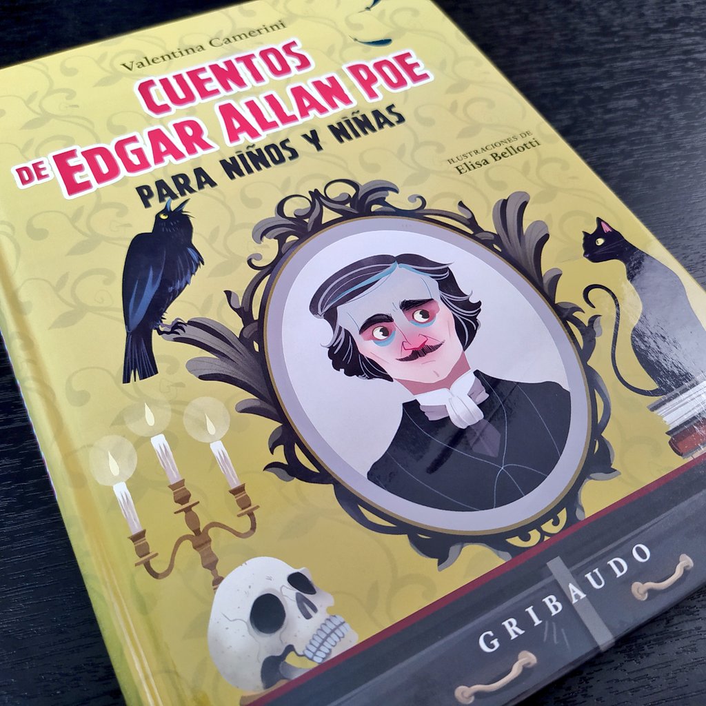 Libro: Cuentos de Edgar Allan Poe para Niños y Niñas por Valentina Camerini y Elisa Bellotti