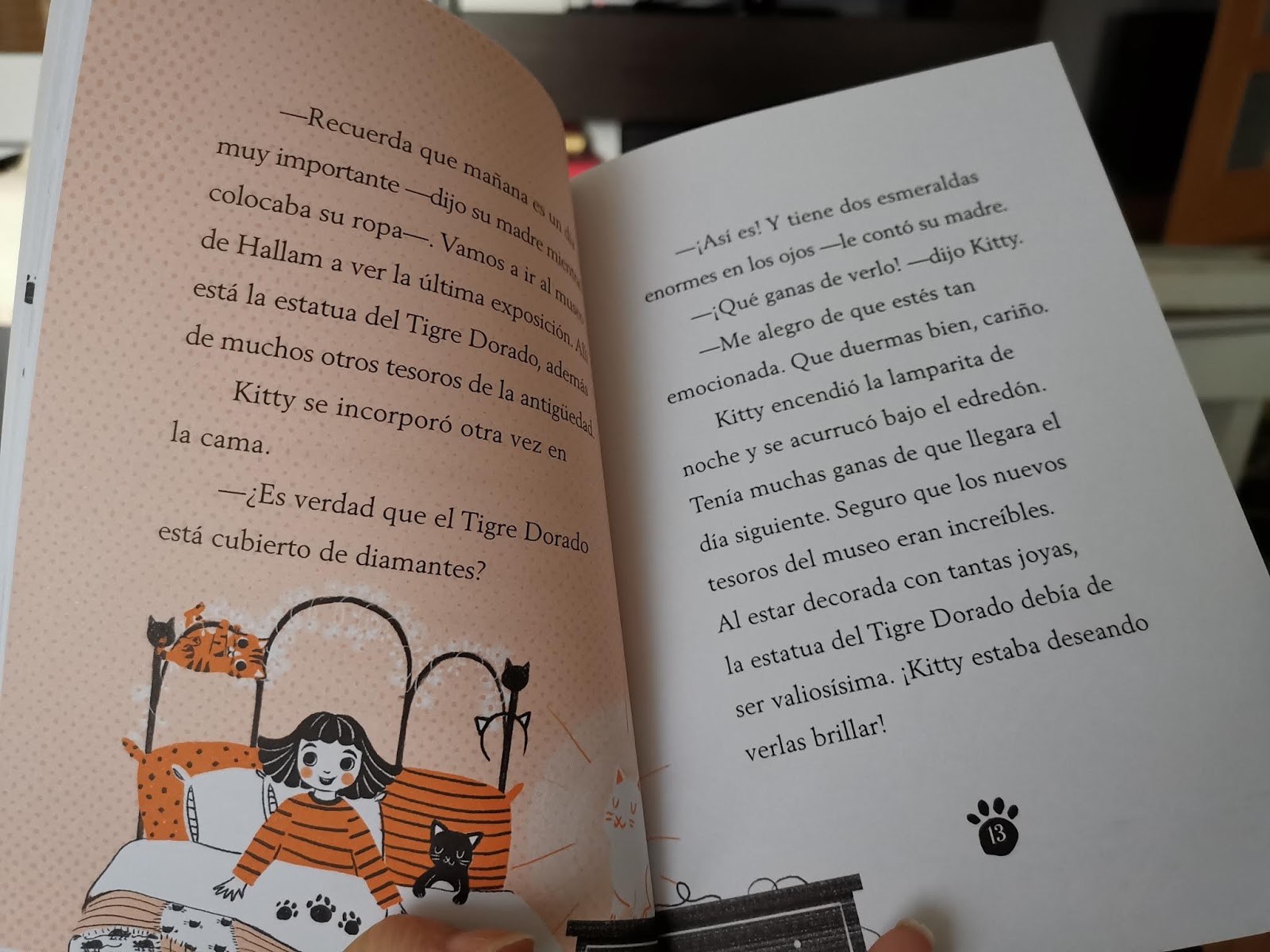 Libro: Kitty y la Canción de las Estrellas. Niña de Dia, Gata de Noche. ¡Lista para la Aventura! Por Paula Harrison y Jenny Lovlie