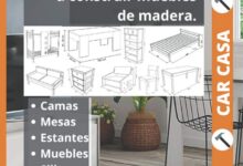 Libro Carpintería en casa 6 - 19 planos para aprender a construir muebles de madera (Spanish Edition) por Danys Galicia