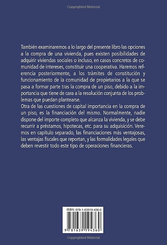 Libro Cómo comprar un piso (Spanish Edition) por Equipo Jurídico DVE