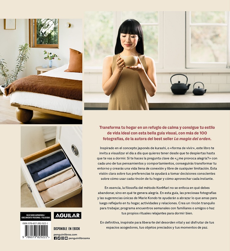 Libro El método kurashi - Cómo organizar tu espacio para crear tu estilo de vida ideal por Marie Kondo