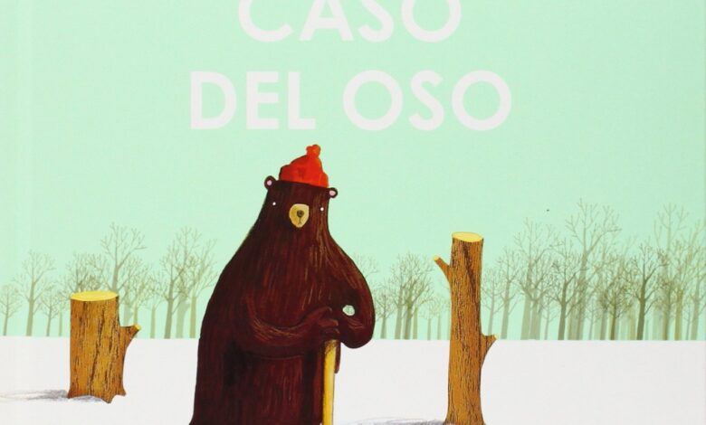 Libro: El misterioso caso del oso por Oliver Jeffers