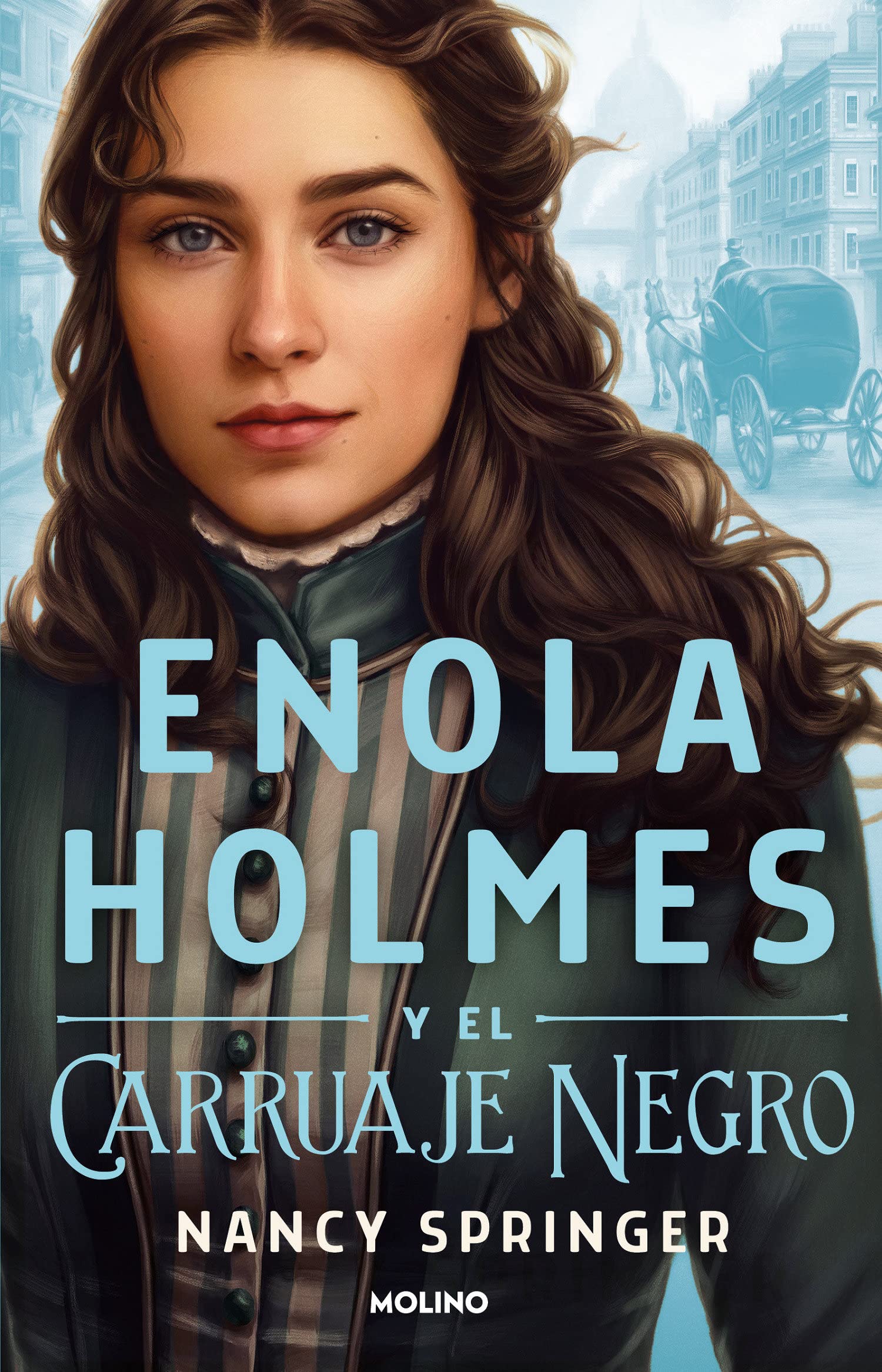 Libro: Enola Holmes y el carruaje negro por Nancy Springer