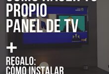 Libro Haz tu panel de tv moderno por Edgar Martínez