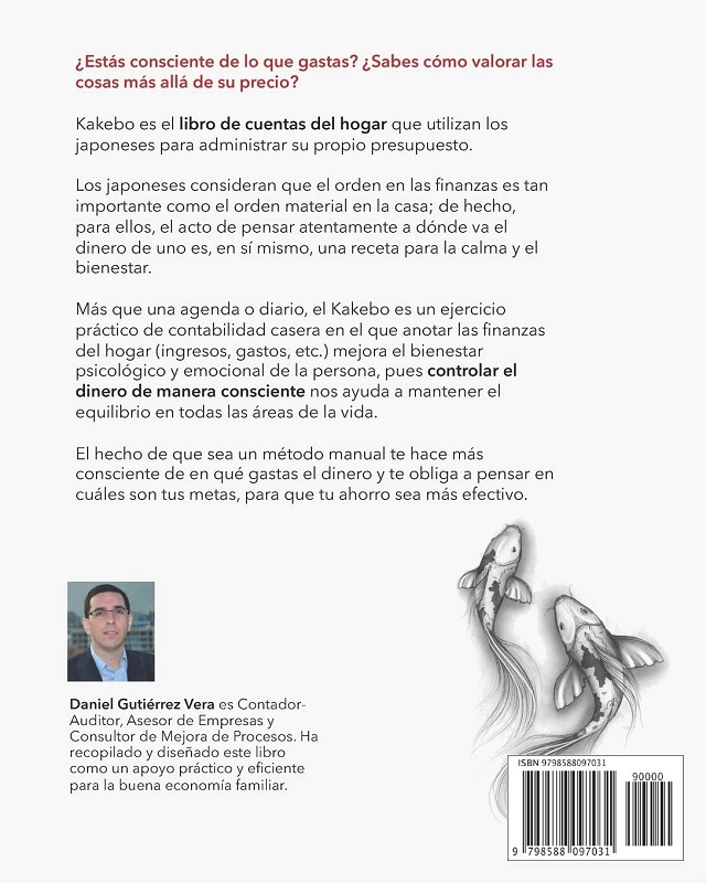 Libro Kakebo 2021- El Método Japonés para Aprender a Ahorrar por Daniel Gutierrez Vera