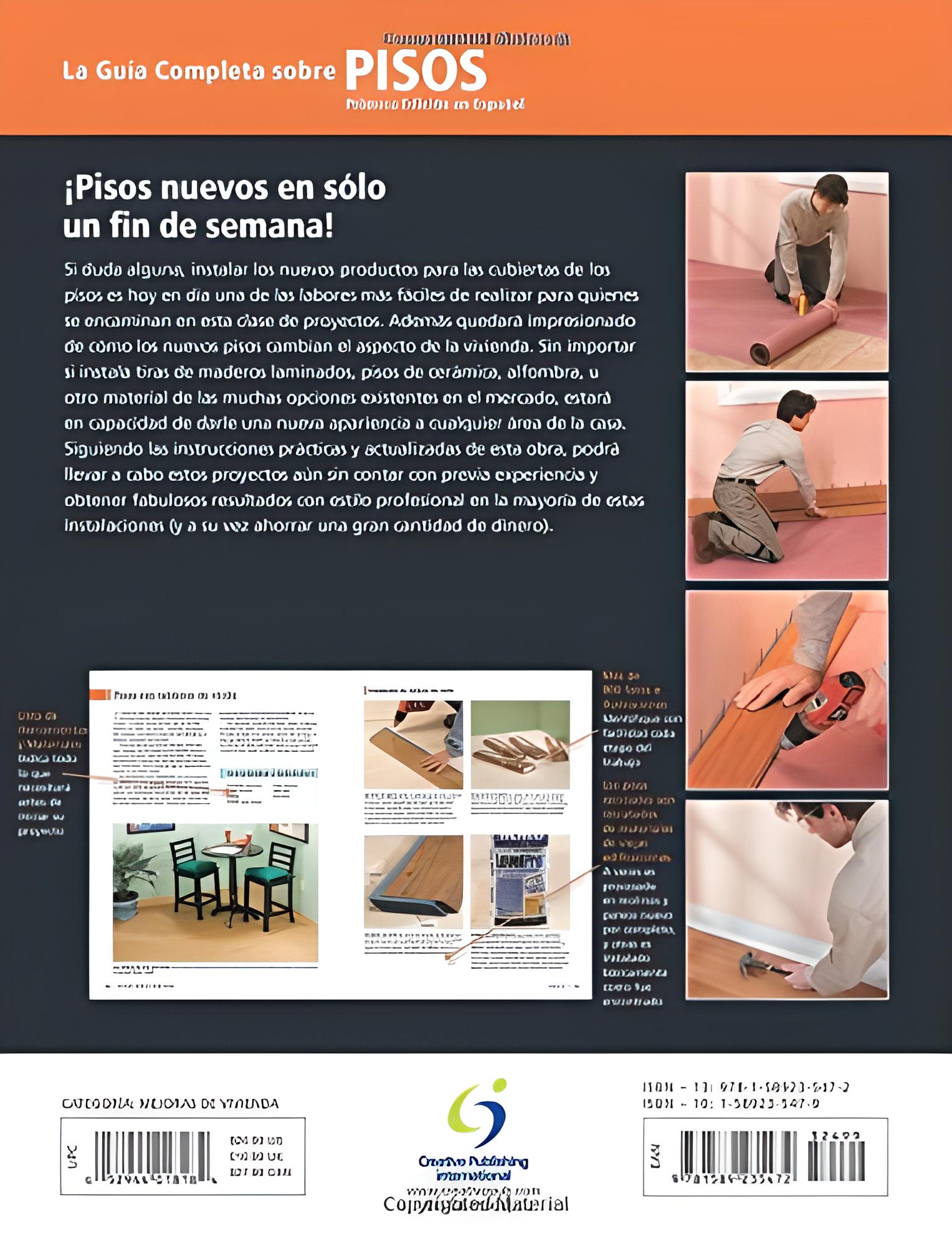Libro La Guía Completa Sobre Pisos, Primera Edición en Español por Black & Decker Corporation