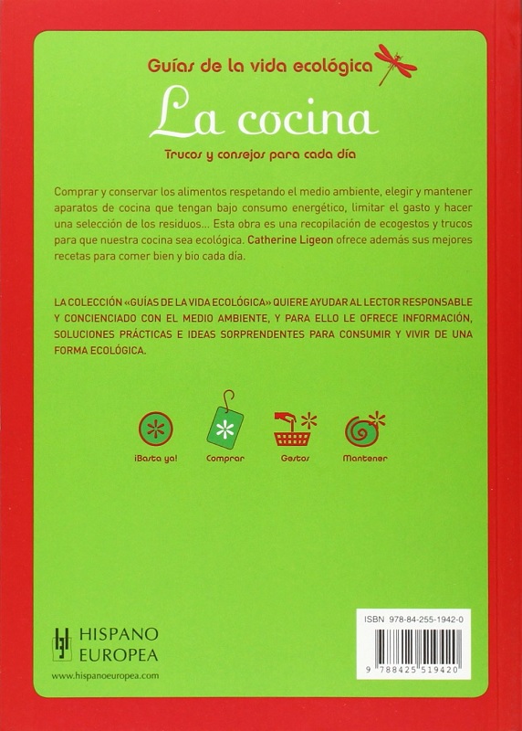 Libro La cocina (Guías de la vida ecológica) (Spanish Edition) por Catherine Ligeon