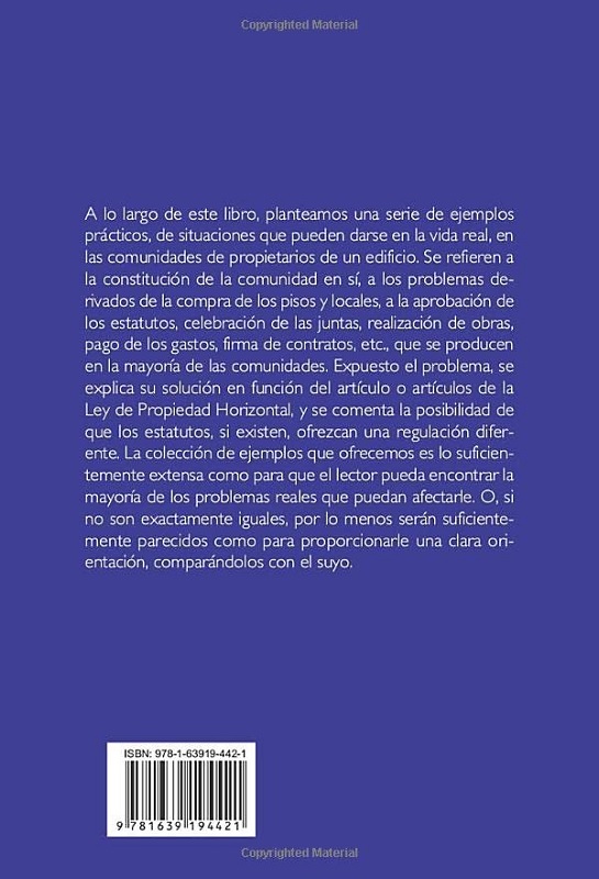Libro La comunidad de propietarios - Los 80 problemas más frecuentes resueltos en la práctica (Spanish Edition) por Equipo Jurídico DVE