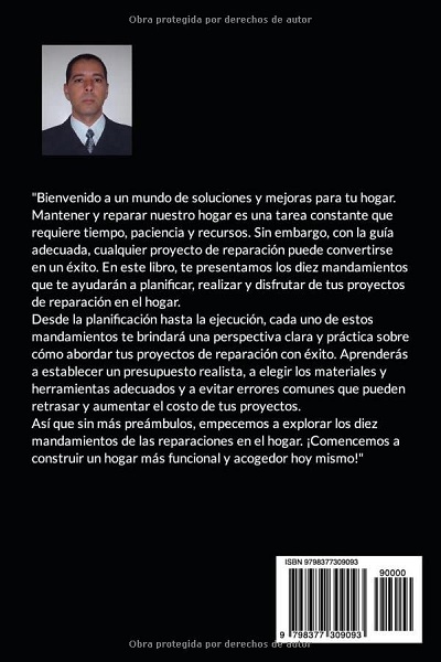 Libro Los Diez Mandamientos de las Reparaciones en el Hogar (Spanish Edition) por Mario Moreno