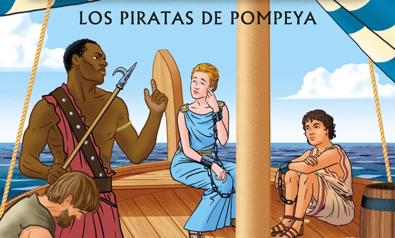 Libro: Los Piratas de Pompeya por Caroline Lawrence