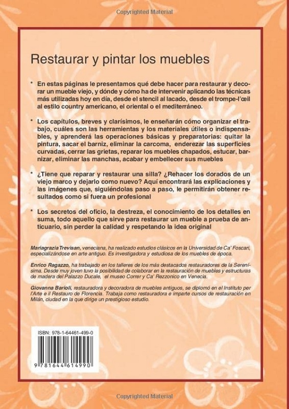 Libro Restaurar y pintar los muebles (Spanish Edition) por M. Trevisan