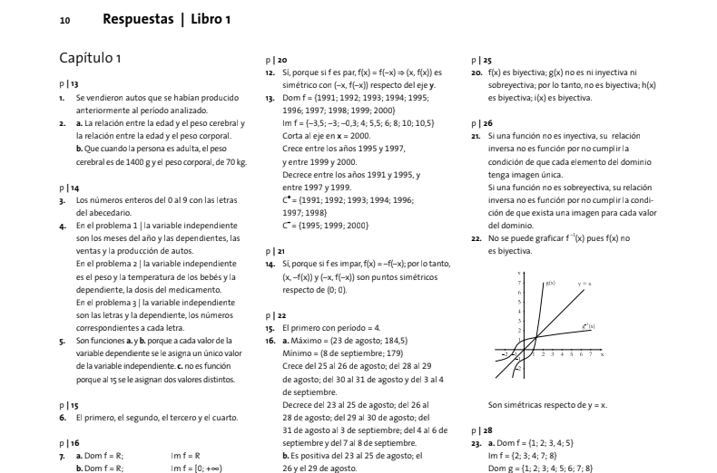 Matemática 2 Funciones - Polimodal