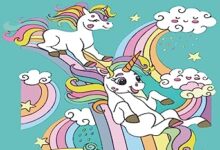Unicorn Dot Markers Coloring Book