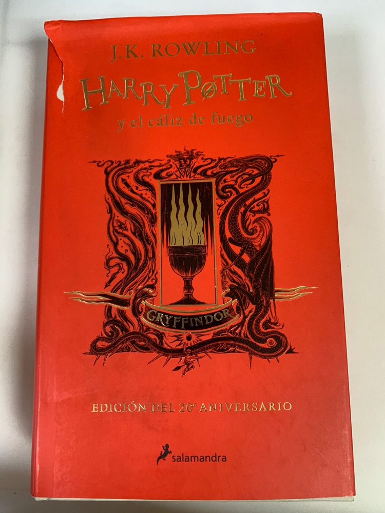 Libro: Harry Potter y El Cáliz de Fuego (Edición Gryffindor del 20º Aniversario) por J. K. Rowling