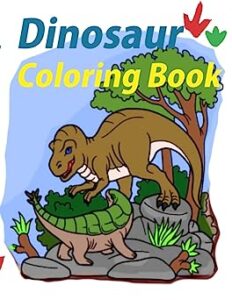 cuaderno dinosaur coloring