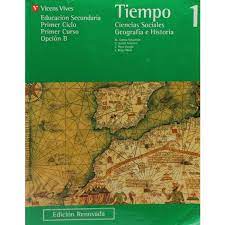 Libro: Tiempo 1 - Ciencias Sociales, Geografía e Historia por M. García Sebastián