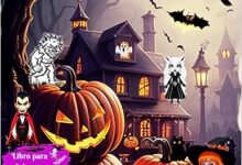 Libro: Halloween Monstruos y Brujas. Libro para colorear para niños por Oscariel