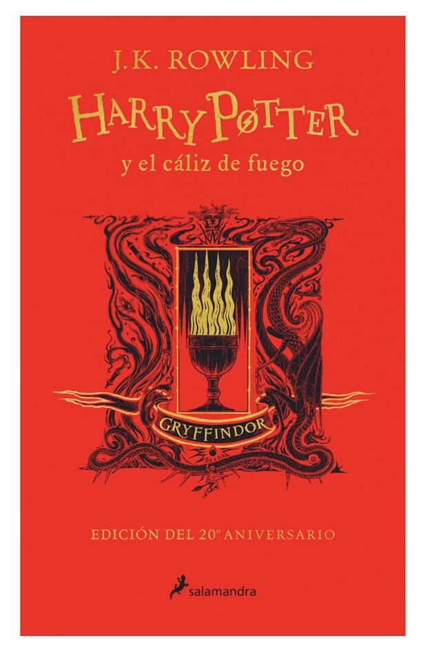 Libro: Harry Potter y El Cáliz de Fuego (Edición Gryffindor del 20º Aniversario) por J. K. Rowling