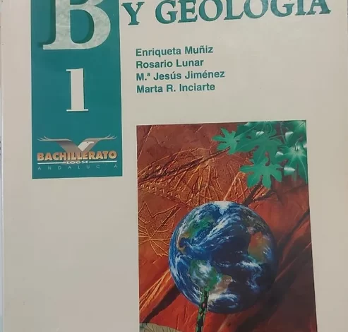 Libro: Biología y Geología 1 - Bachillerato por Rosario Lunar