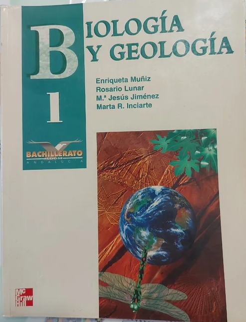 Libro: Biología y Geología 1 - Bachillerato por Rosario Lunar