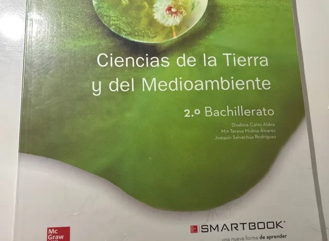 Libro: Ciencias de La Tierra y del Medio Ambiente 2 - Bachillerato por Diodora Calvo Aldea