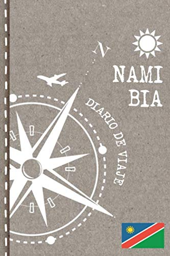 Namibia Diario de Viaje: Libro de Registro de Viajes - Cuaderno de Recuerdos de Actividades en Vacaciones para Escribir, Dibujar - Cuadrícula de ... Dotted Notebook Journal A5 (Spanish Edition)
