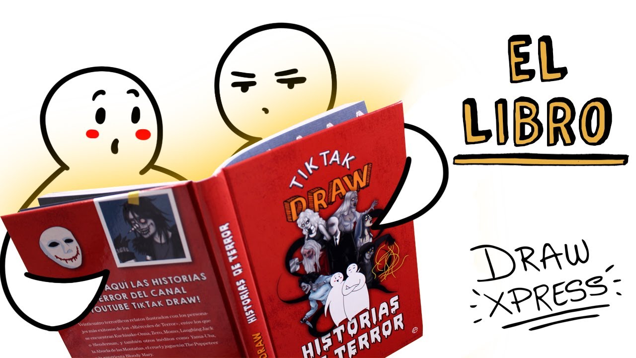 Libro: Historias de Terror por Tiktak Draw