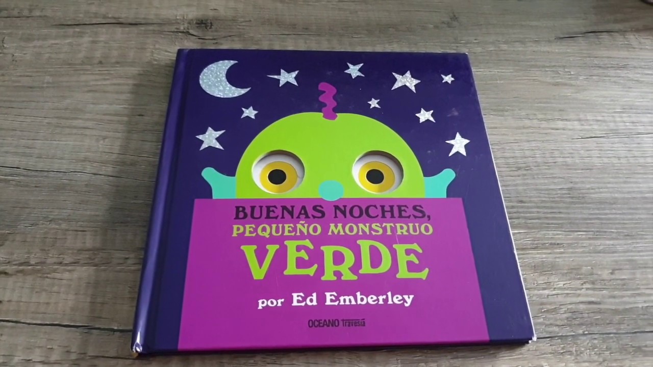 Libro: Buenas Noches, Pequeño Monstruo Verde por Ed Emberley