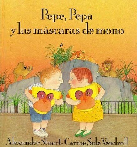 Libro: Pepe, pepa y las máscaras de mono por Alexander Stuart