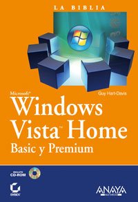 Libro: La biblia de Windows Vista Home por Guy Hart-Davis