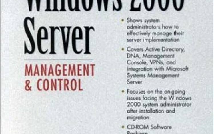 Libro: Microsoft Windows 2000 Server - Administración por Kenneth Spencer