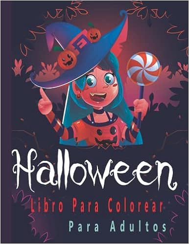 Libro: Halloween - libro para colorear para adultos por Wrennyn Easton