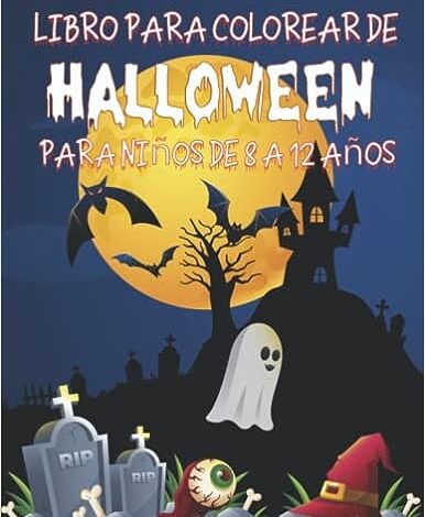 Libro: Libro para colorear de Halloween - Para niños de 8 a 12 años por Gianna Nerolie