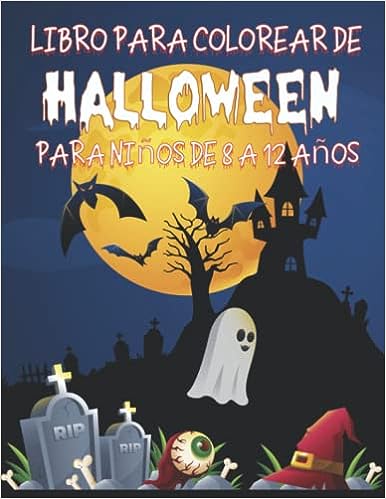 Libro: Libro para colorear de Halloween - Para niños de 8 a 12 años por Gianna Nerolie