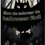 Libro: Libro de colorear de Halloween fácil por Design-zak Art