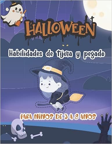 Libro: Halloween - habilidades de tijera y pegado por Jury Serhou