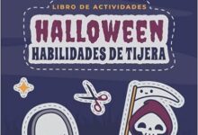 Libro: Halloween habilidades de tijera - Libro de actividades por Camila Esma