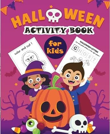 Libro: Activity book for kids - Halloween por O'Malley Dare