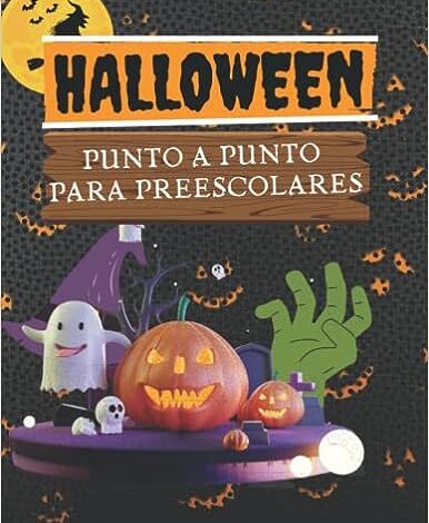 Libro: Halloween Punto a Punto Para Preescolares por Assured Press Prints