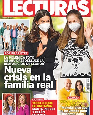 NUEVA CRISIS EN LA FAMILIA REAL