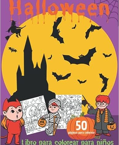 Libro: Halloween - Libro para colorear para niños por Collection Enéa Halloween ES