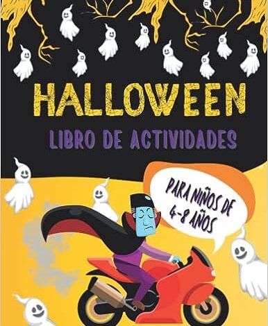 Libro: Halloween libro de actividades - Para niños de 4 a 8 años por Julia Spencer