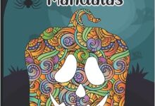Libro: Halloween mandalas - Libro para colorear para adultos por Fatizora Publishing