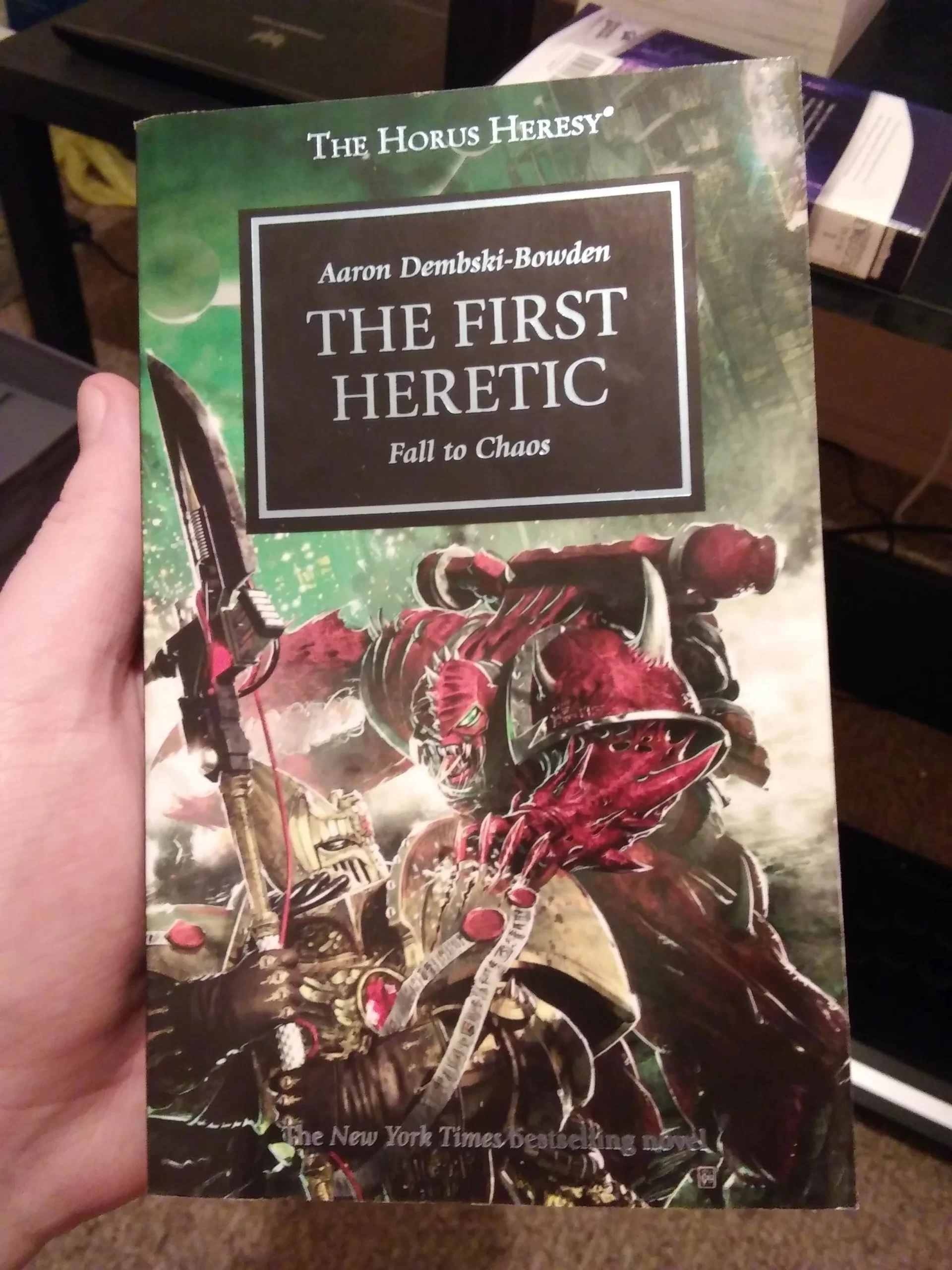 Libro: El Primer Hereje, La Caída en el Caos - Libro 14 de 54: Warhammer The Horus Heresy por Aaron Dembski-Bowden