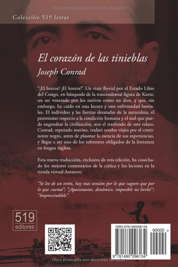 Libro: El corazón de la tinieblas, por Joseph Conrad