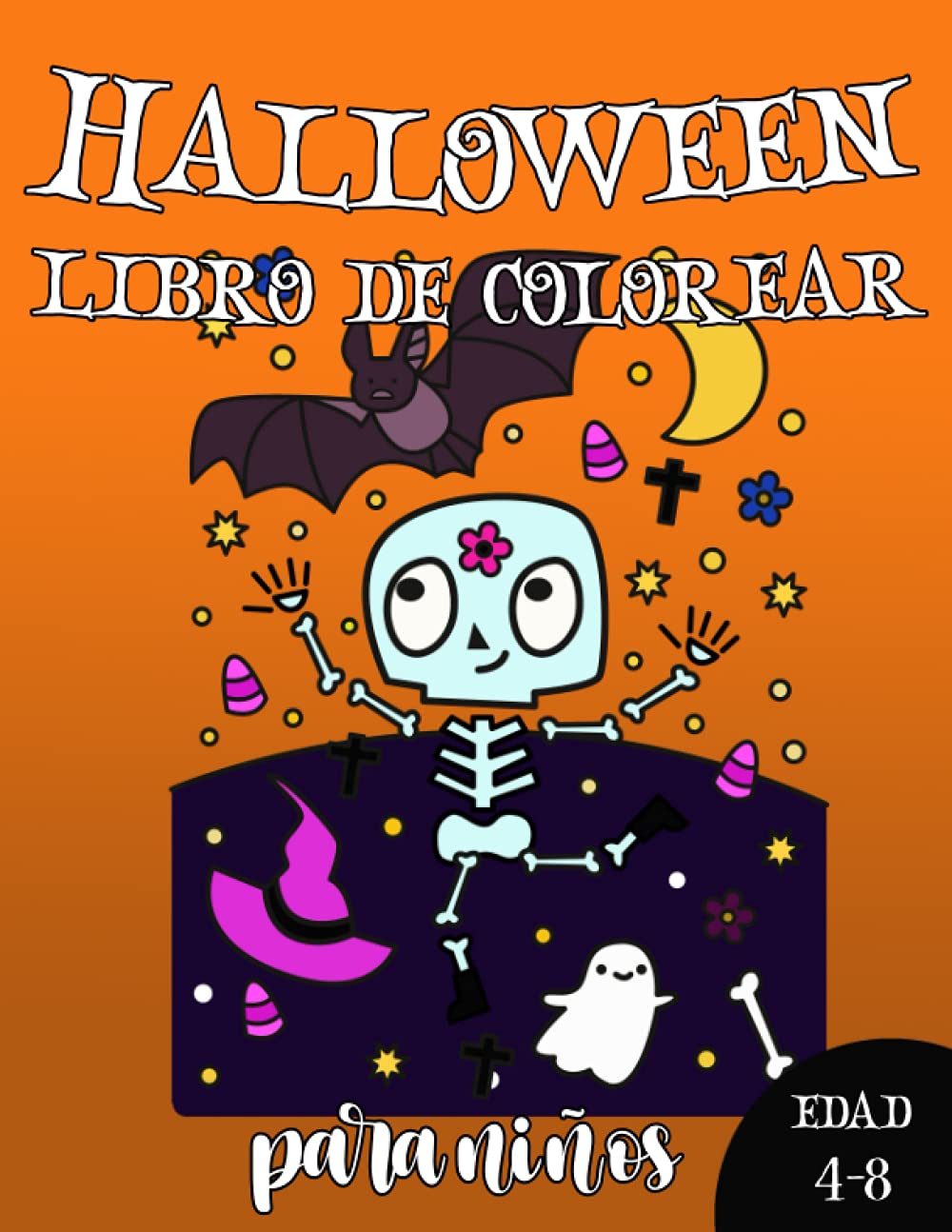 Libro: Halloween – Libro para colorear por David & Sons