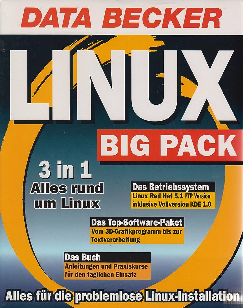 Libro: Linux Big Pack - Con CD-ROM por Becker Data