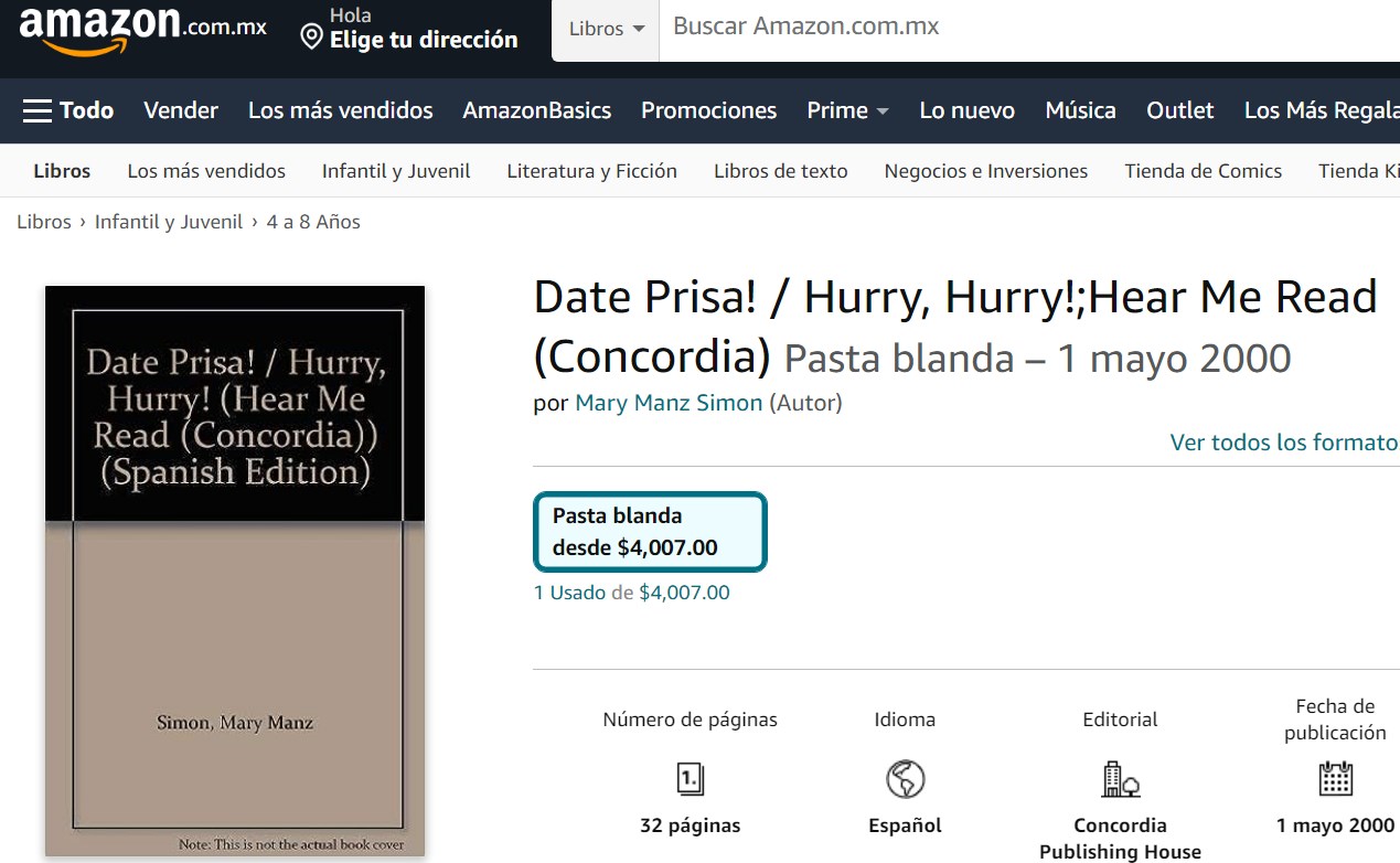 Libro: ¡Date Prisa! / Hurry, Hurry!: Hear Me Read por Mary Manz Simón