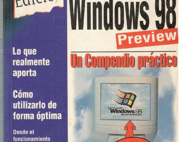 Libro: Todo Sobre Windows 98 Preview por Feil