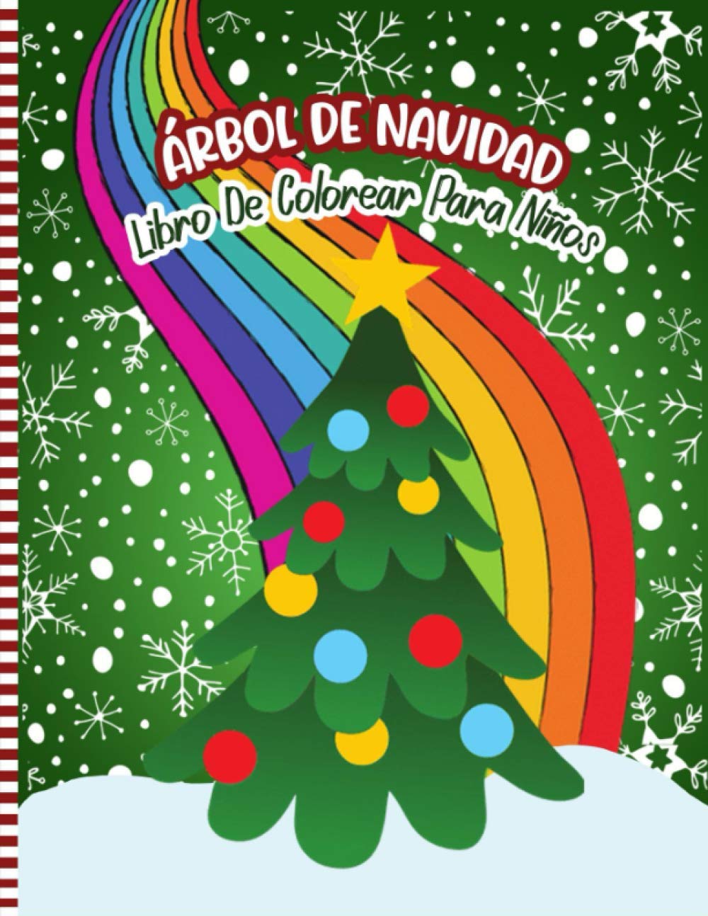 Libro: Árbol De Navidad - Libro De Colorear Para Niños por NadSP Press